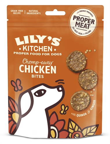 LILY'S KITCHEN DOG CHOMP-AWAY CHICKEN BITES