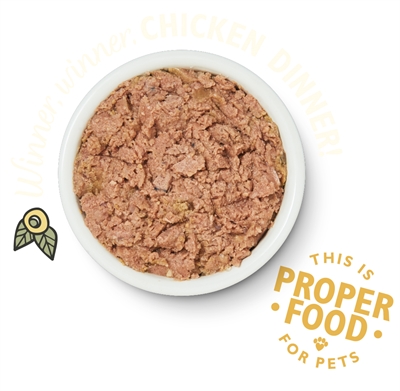 LILY'S KITCHEN Kattennatvoer Smooth Paté Chicken 65% vers vlees, graanvrij, 1 eiwitbron (kip) - 19x85 g