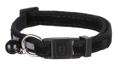 TRIXIE Halsband kat Safer Life Fluweel Reflecterend - Reflecterend, fluweellook, belletje - Assorti - Ver