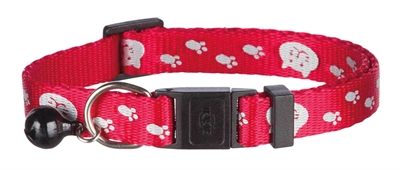 TRIXIE HALSBAND KAT SAFER LIFE PRINT KAT / POOT ASSORTI
