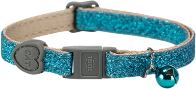 TRIXIE HALSBAND KAT GLITTER MET KUNSTSTOF SLUITING ASSORTI