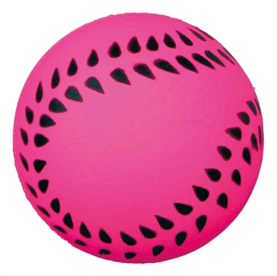 TRIXIE Speelbal hond Neon drijvend schuimrubber - Zonder pieper | Geschikt voor water - Assorti - 4,5x4,5x4,5 cm