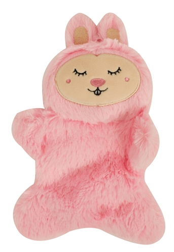FOFOS Pluche Crinkle Konijn Puppyspeelgoed - Crinkle met pieper, zonder vulling (licht) - Assorti - 24x18x3,