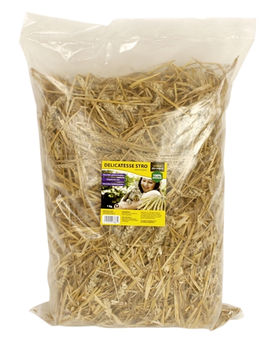 UTOPIA Bodembedekking Delicatesse Stro Diertotaal 100% natuurlijk met ongedorste tarwe & gerstaren - 1 kg