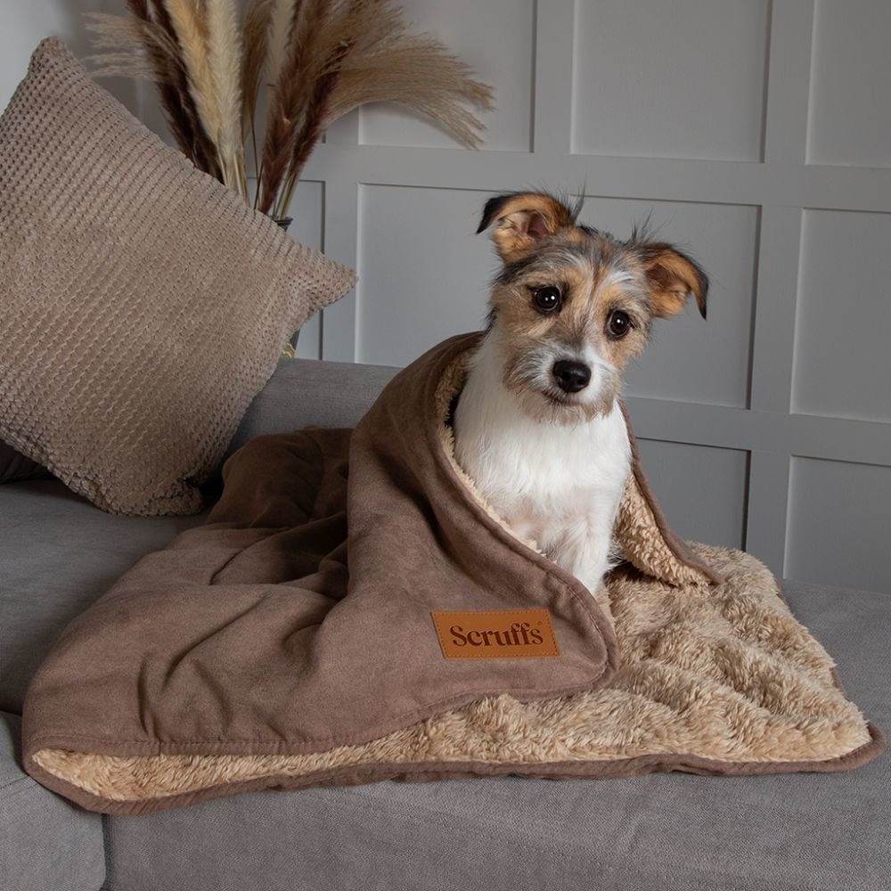Scruffs Hondendeken Cosy Blanket 150×100 cm – Caramel Brown