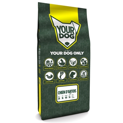 YOURDOG Hondenvoer CHIEN D'ARTOIS PUP Rijk aan buffel & gevogelte, met bosbes, tomaat en cranberry - Naturel - 12 kg