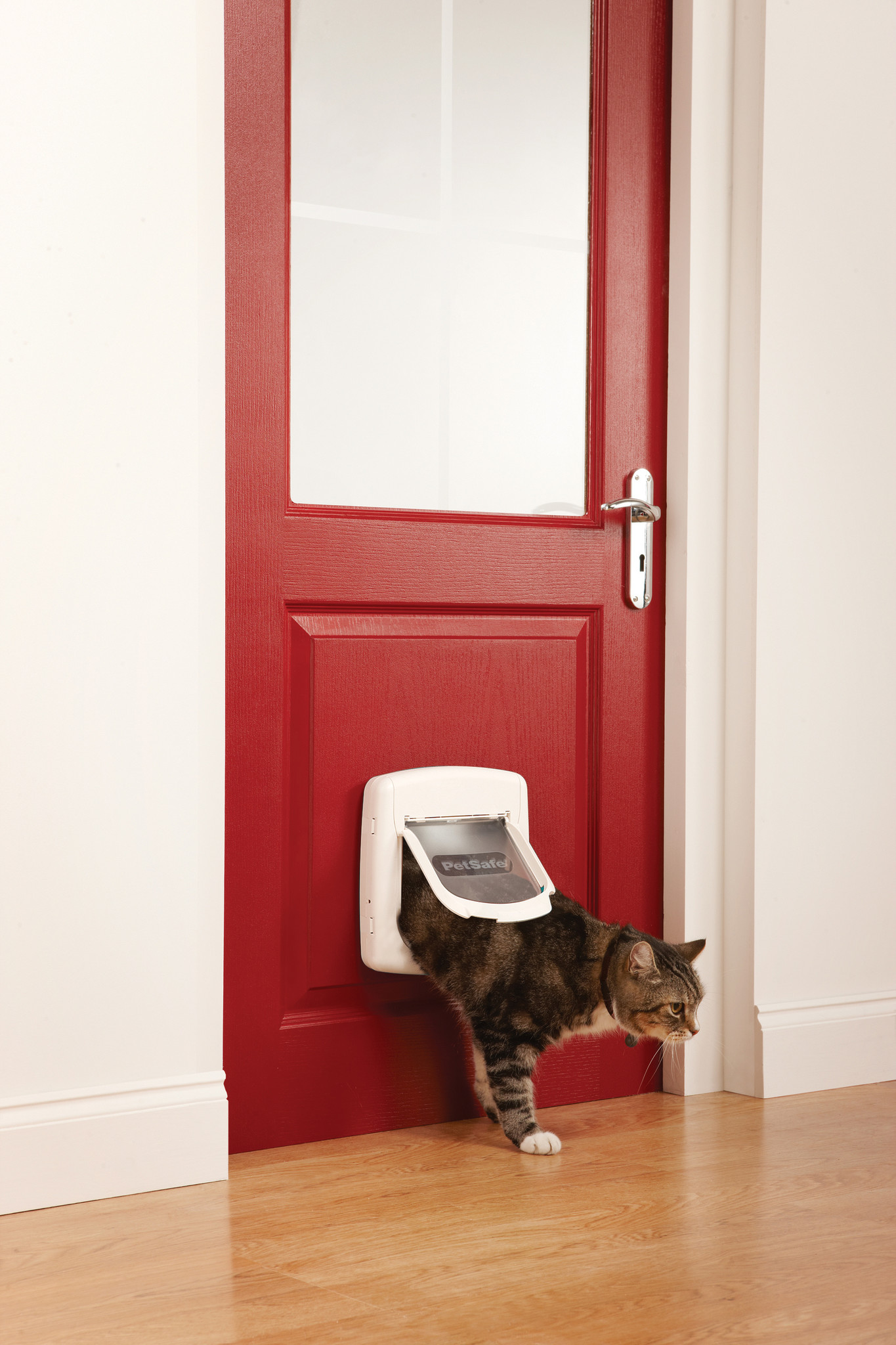 PetSafe Kattenluik Staywell® Deluxe Magnetisch Wit – Dierenaccessoires