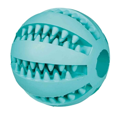 Trixie Denta Fun Speelbal Rubber Muntsmaak