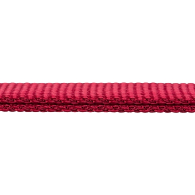 TRIXIE HONDENRIEM PREMIUM VERSTELBAAR TWEELAAGS ROOD