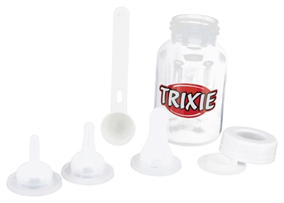 TRIXIE ZOOGFLESSENSET TRANSPARANT / WIT