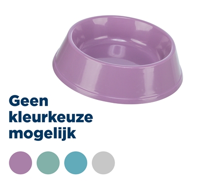 TRIXIE BE ECO VOERBAK / WATERBAK KAT KUNSTSTOF ASSORTI