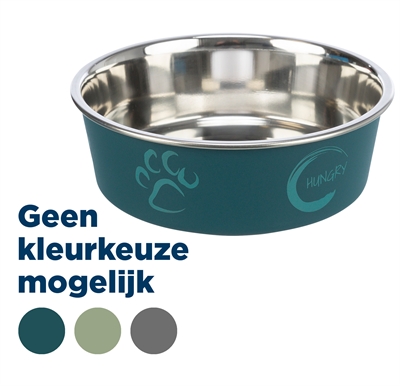 Trixie Gamelle inox / revêtement plastique assorti