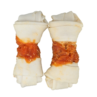 TRIXIE DENTA FUN KNOTTED CHICKEN CHEWING BONES