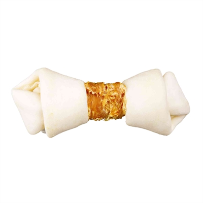 TRIXIE DENTA FUN KNOTTED CHICKEN CHEWING BONES