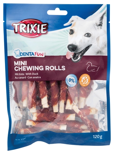 TRIXIE DENTA FUN MINI DUCK CHEWING ROLLS