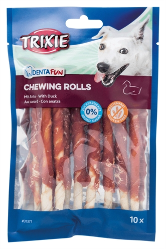 TRIXIE DENTA FUN DUCK CHEWING ROLLS