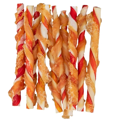 TRIXIE DENTA FUN BARBECUE CHICKEN CHEWING ROLLS