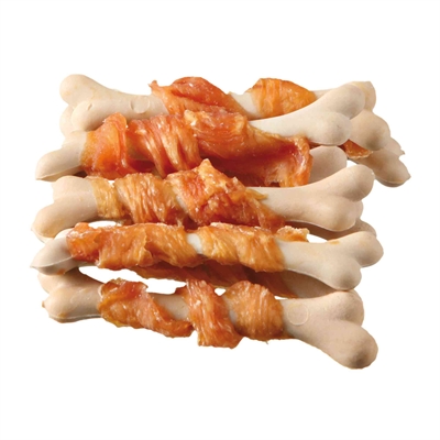 TRIXIE Hondensnack PREMIO CHICKIES 61% vlees - Kippenborstjasje - 100 g