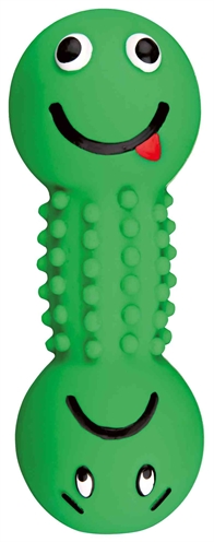 TRIXIE LATEX / POLYESTERVLIES SMILEY-HALTER MET GELUID ASSORTI