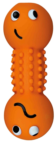 TRIXIE LATEX / POLYESTERVLIES SMILEY-HALTER MET GELUID ASSORTI