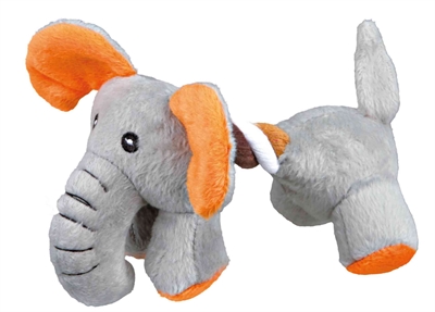 TRIXIE SPEELFIGUUR MET TOUW, PLUCHE 17 CM, ASSORTI