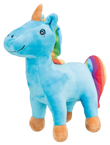TRIXIE PLUCHE EENHOORN MET GELUID  ASSORTI