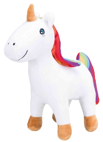 TRIXIE PLUCHE EENHOORN MET GELUID  ASSORTI