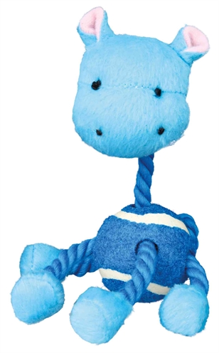 TRIXIE PLUCHE DIER MET TOUW EN TENNISBAL ASSORTI