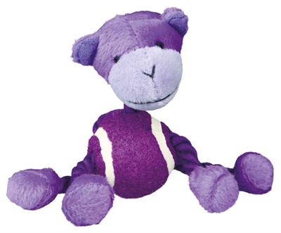 TRIXIE PLUCHE DIER MET TOUW EN TENNISBAL ASSORTI