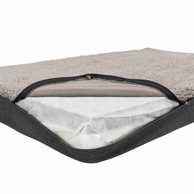 TRIXIE VITAL MATRAS BENDSON ORTHOPEDISCH DONKERGRIJS / LICHTGRIJS