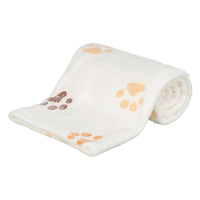 TRIXIE DEKEN LINGO SOFTFLEECE WIT / BEIGE