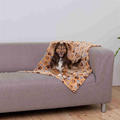 TRIXIE SOFTFLEECE DEKEN LASLO BEIGE