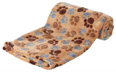 Trixie Couverture en polaire douce Laslo beige