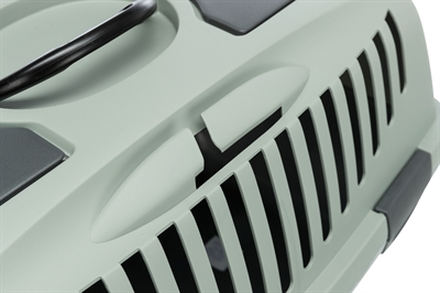 TRIXIE BE ECO VERVOERSBOX CAPRI ANTRACIET / GRIJS-GROEN