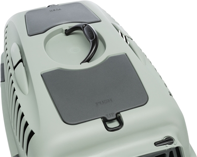 TRIXIE BE ECO VERVOERSBOX CAPRI ANTRACIET / GRIJS-GROEN