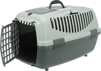 TRIXIE BE ECO VERVOERSBOX CAPRI ANTRACIET / GRIJS-GROEN