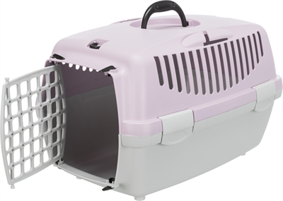 TRIXIE VERVOERSBOX CAPRI 1 LICHTGRIJS / LILA
