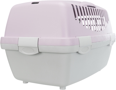 TRIXIE VERVOERSBOX CAPRI 1 LICHTGRIJS / LILA