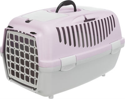 TRIXIE VERVOERSBOX CAPRI 2 LICHTGRIJS / LILA