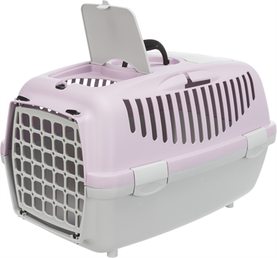 TRIXIE VERVOERSBOX CAPRI 2 LICHTGRIJS / LILA