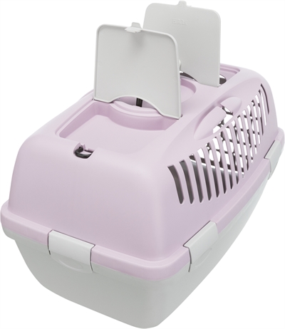TRIXIE VERVOERSBOX CAPRI 2 LICHTGRIJS / LILA