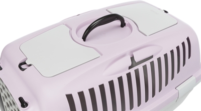 TRIXIE VERVOERSBOX CAPRI 2 LICHTGRIJS / LILA
