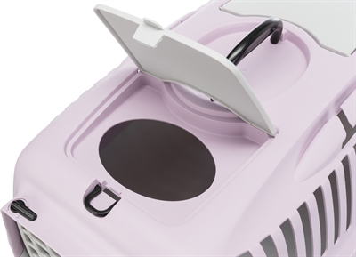 TRIXIE VERVOERSBOX CAPRI 2 LICHTGRIJS / LILA