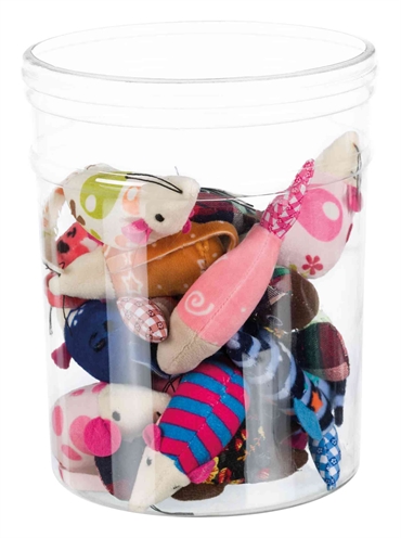TRIXIE MUIS / VIS, PLUCHE / STOF MET KATTENMUNT ASSORTI