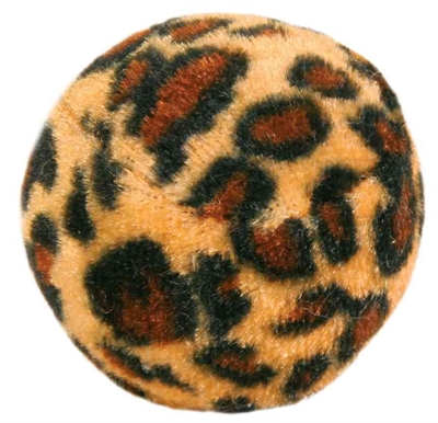 TRIXIE SET BALLEN MET LUIPAARDPRINT PLUCHE