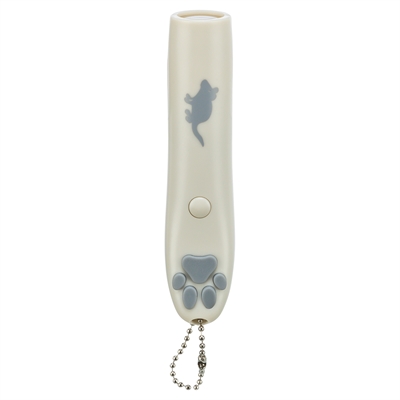 TRIXIE LED POINTER CATCH THE LIGHT MUIS GRIJS/BEIGE
