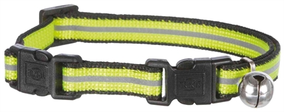 TRIXIE KATTENHALSBAND MET 2 SLUITINGEN REFLECTEREND  ASSORTI