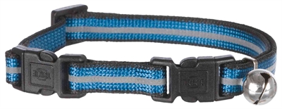 TRIXIE KATTENHALSBAND MET 2 SLUITINGEN REFLECTEREND  ASSORTI