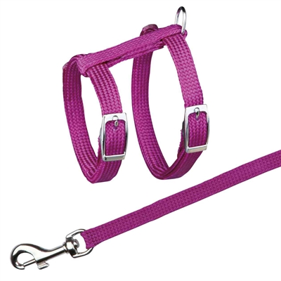 TRIXIE KATTENTUIG MET RIEM METALEN GESPEN ASSORTI