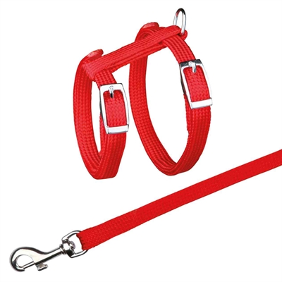 TRIXIE KATTENTUIG MET RIEM METALEN GESPEN ASSORTI